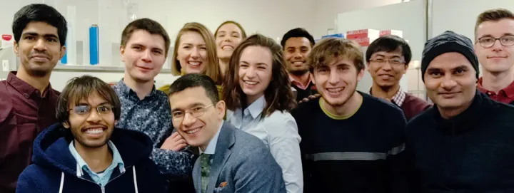 Group photo from the 2020 photo shoot