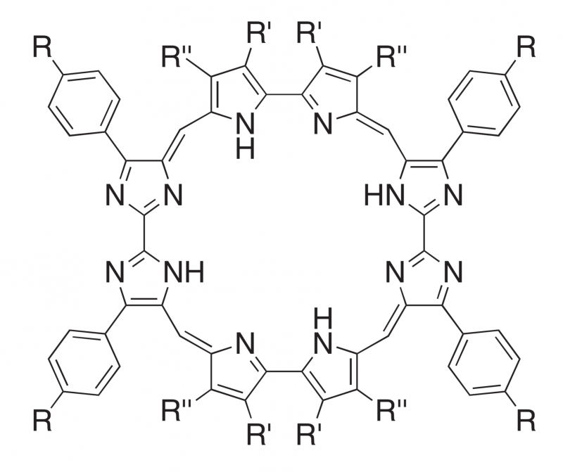 TOC image for Tetraazaoctaphyrin  A biimidazole-containing expanded porphyrin
