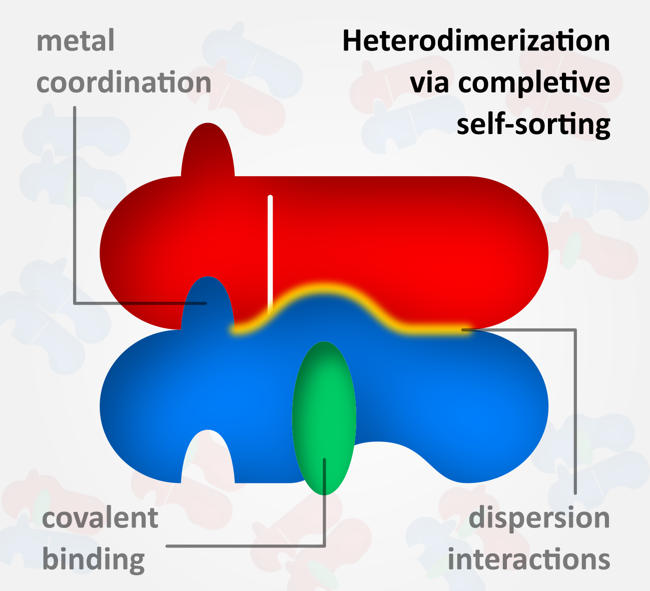 TOC image for Synthesis of a donor–acceptor heterodimer via trifunctional completive self-sorting